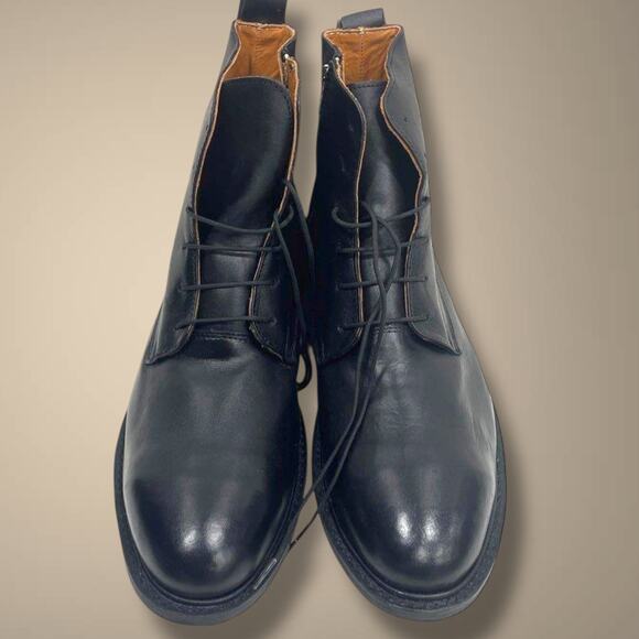 NWOB Men's 12 US, 30 Mex, PROXON Men's Black Leather Executive Work Boots - Picture 2 of 11